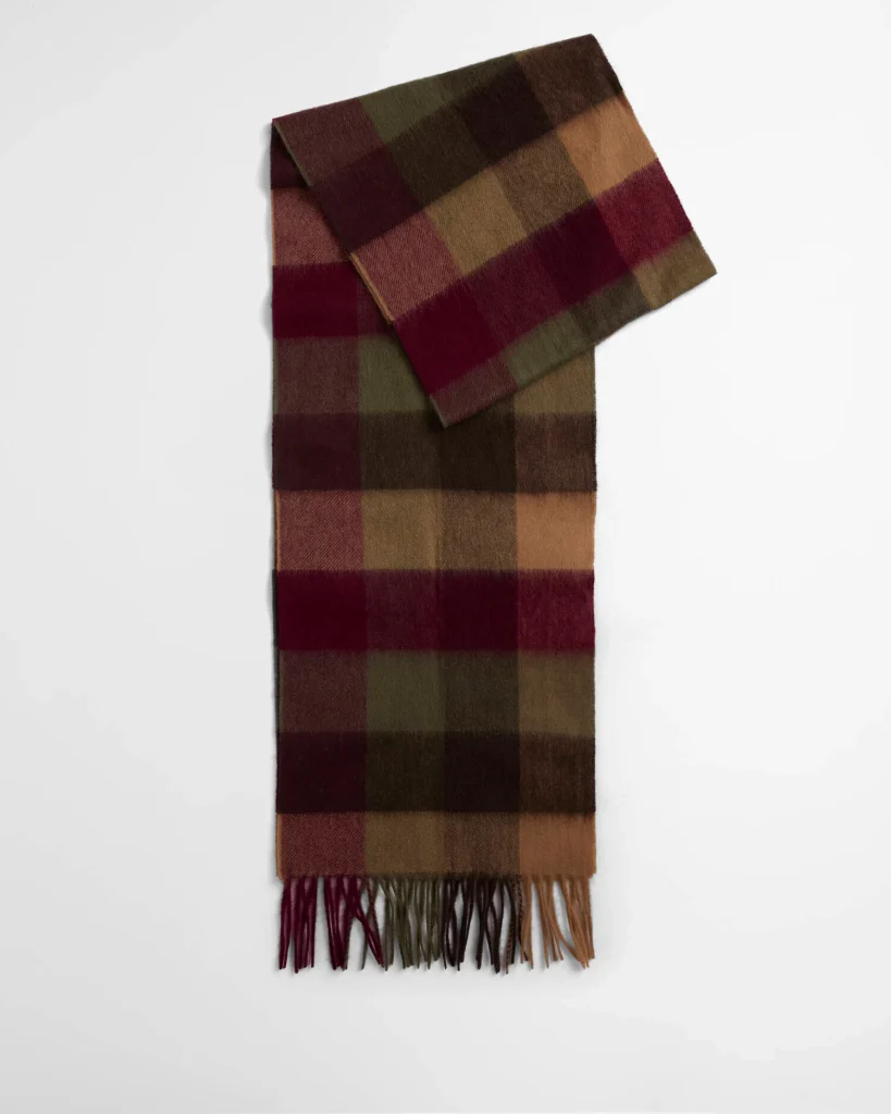 Barbour sciarpa quadri LARGE TATTERSAL