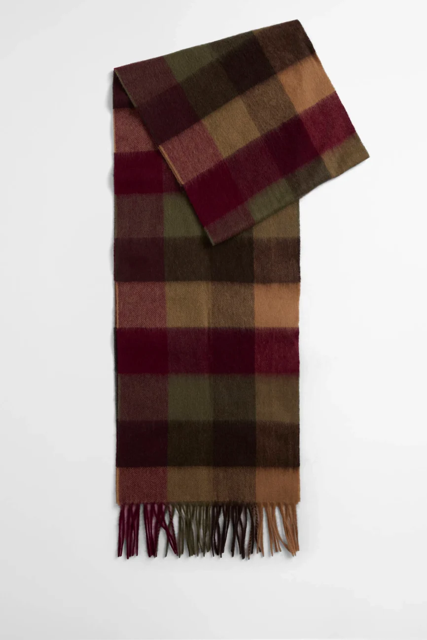 Barbour sciarpa quadri LARGE TATTERSAL