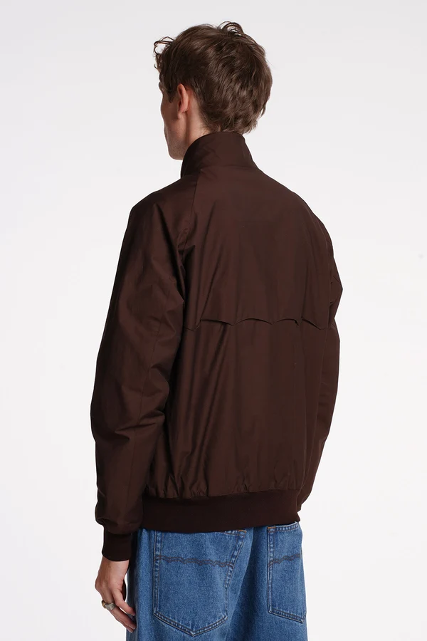 Baracuta giubbotto uomo Harrington G9 marrone brown cigar - immagine 4