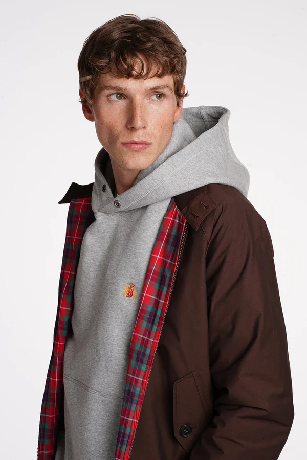 Baracuta giubbotto uomo Harrington G9 marrone brown cigar - immagine 3