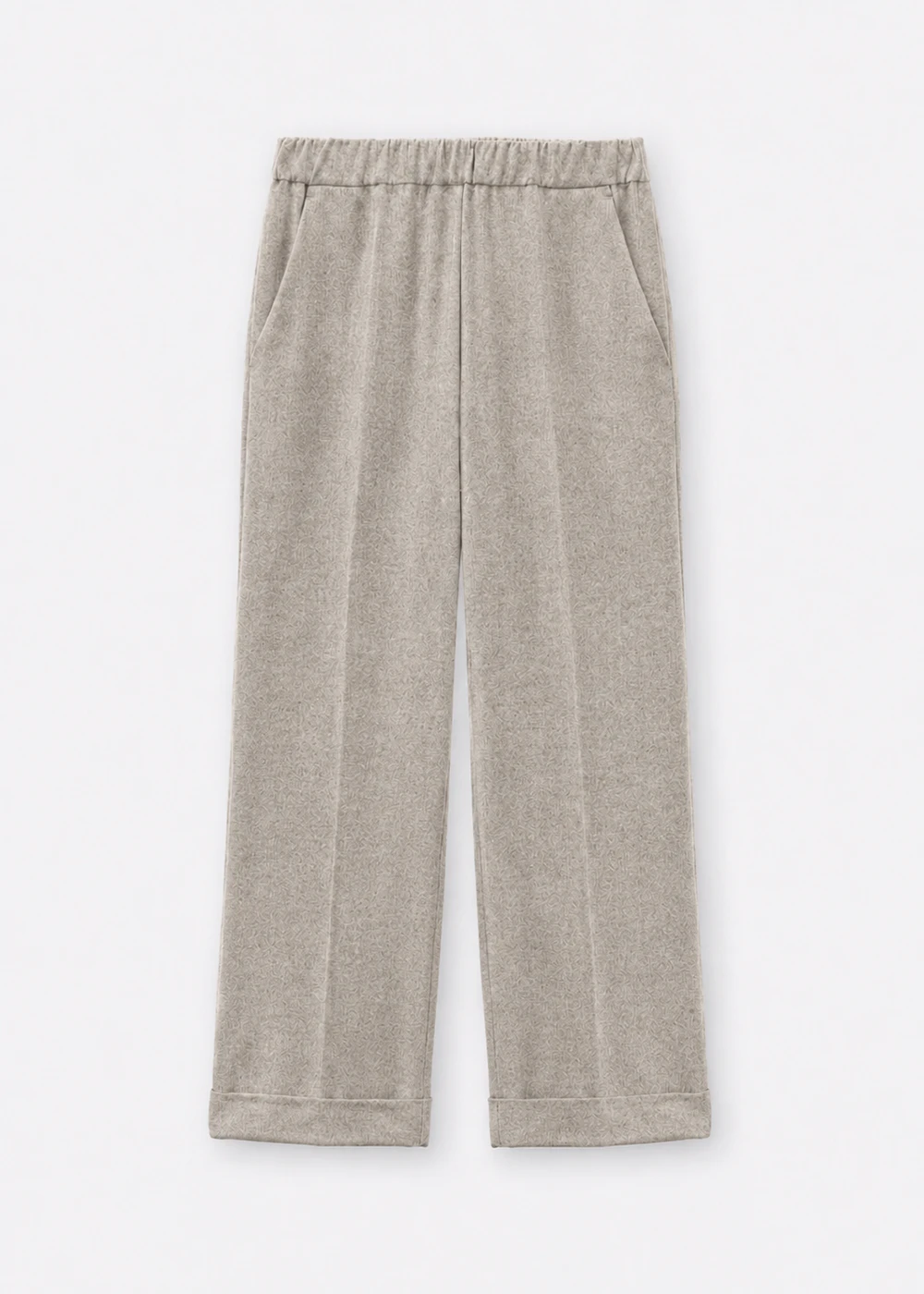 Rosso 35 pantalone in lana e cashmere beige - immagine 4