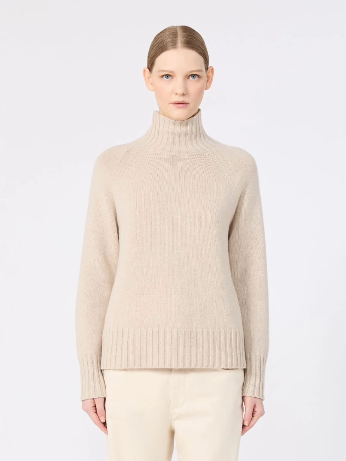 'S Max Mara maglia dolcevita albino SMMMANTOVA
