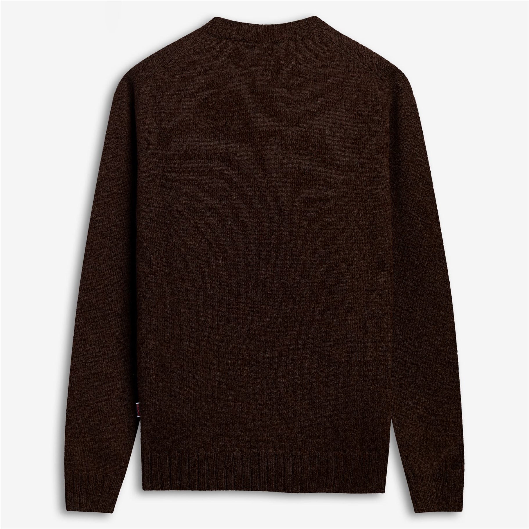 Sebago uomo maglia girocollo in shetland marrone caffè GILEAD - immagine 5