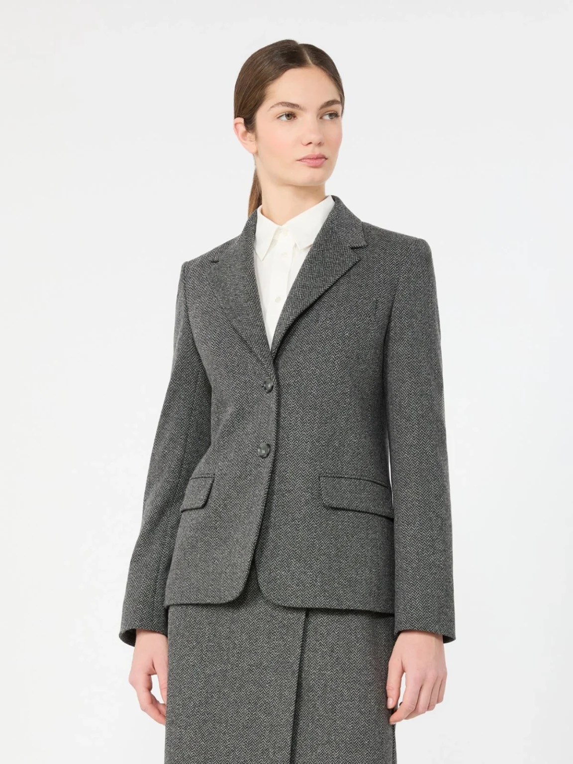 Weekend Max Mara giacca in jersey grigia WKDFEROCE