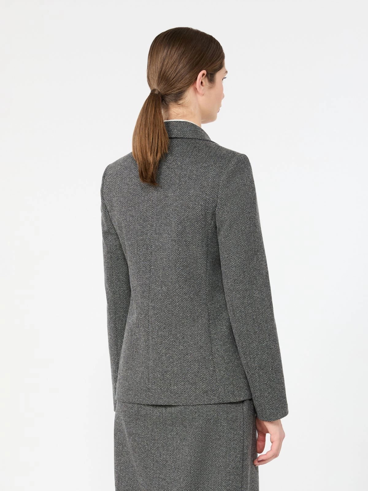 Weekend Max Mara giacca in jersey grigia WKDFEROCE - immagine 2