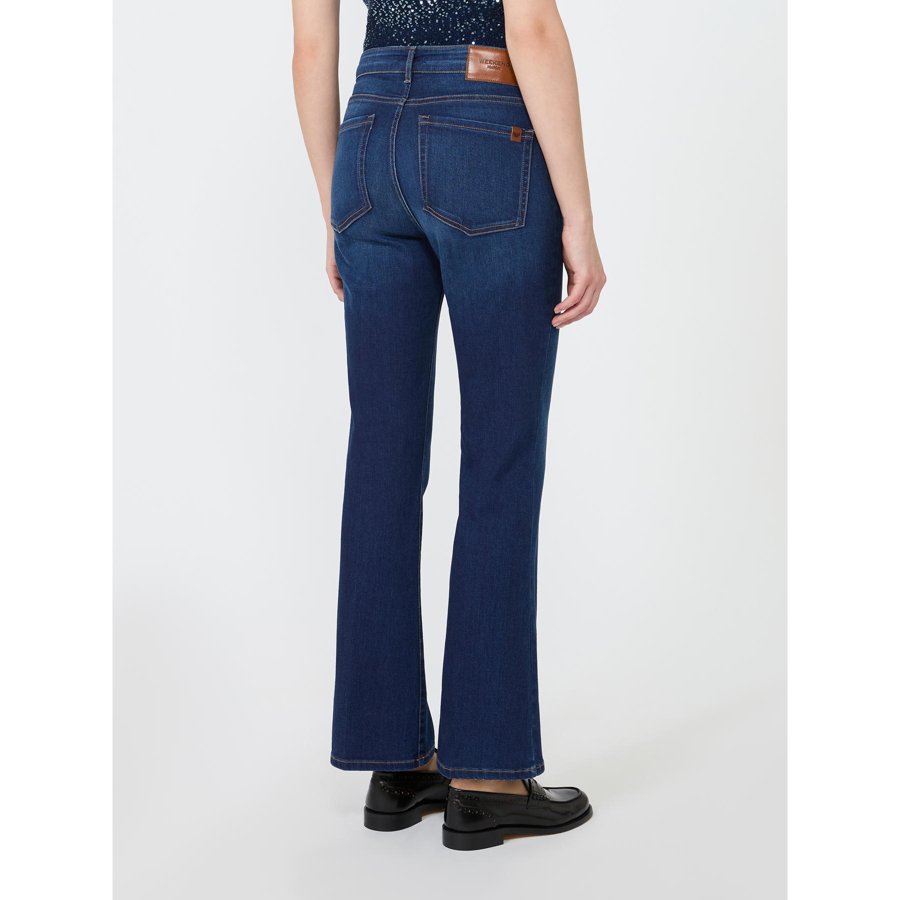 Weekend Max Mara jeans blu slim fit WKDRAPALLO - immagine 3