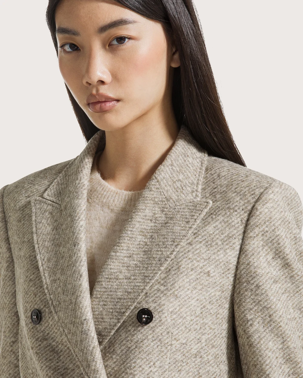 Seventy 19.70 giacca doppio petto spigata beige - immagine 2