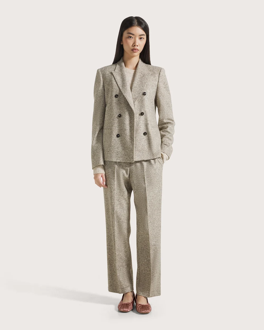 Seventy 19.70 giacca doppio petto spigata beige - immagine 3