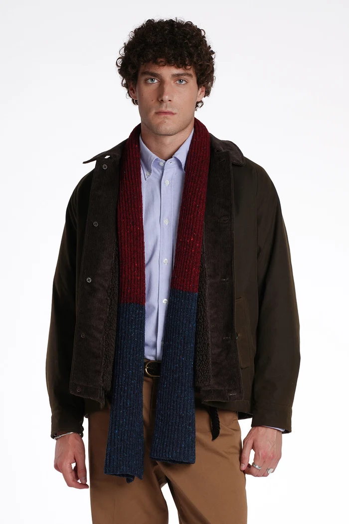 Baracuta giubbotto deck cerato verde deep moss
