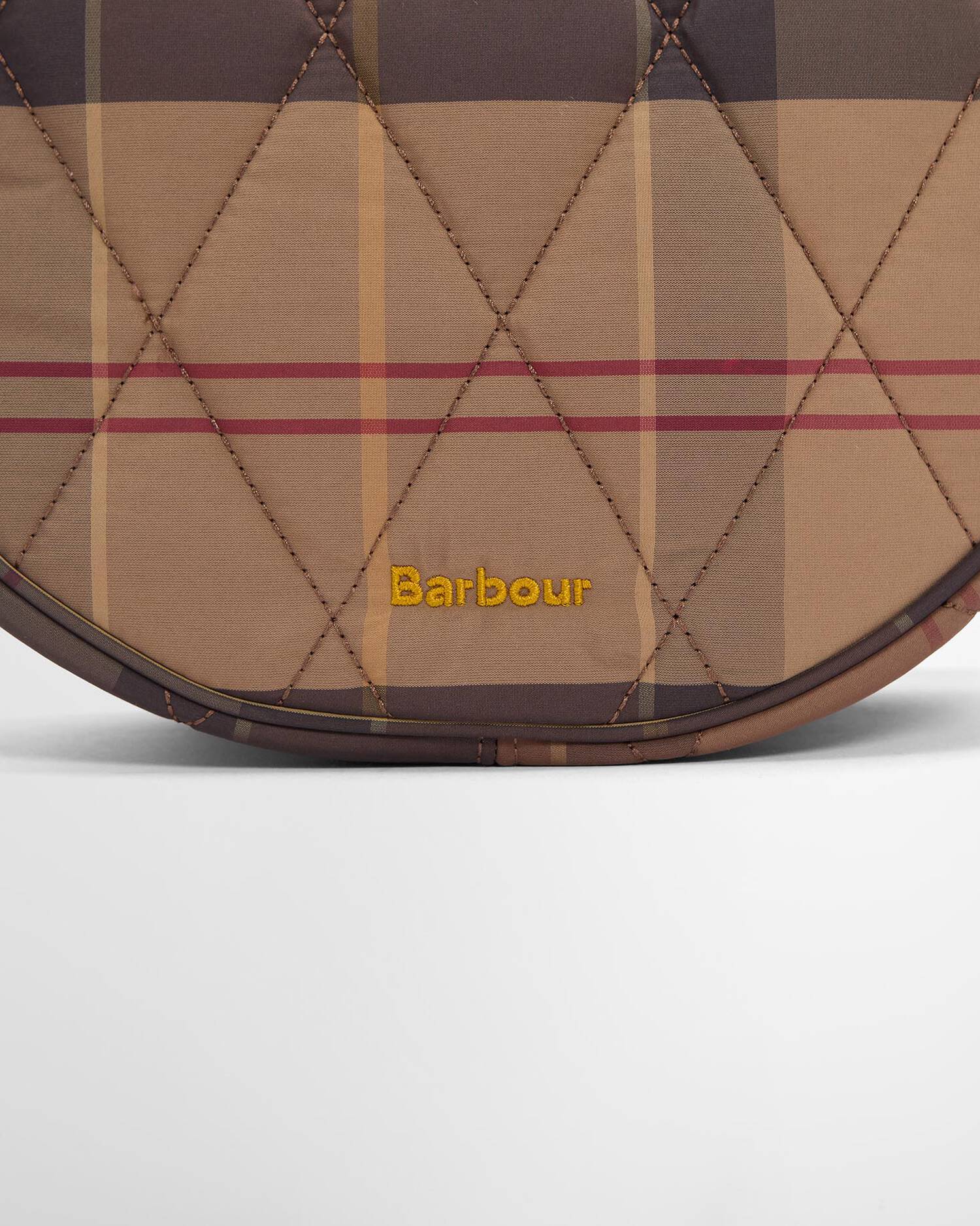 Barbour donna borsa slide trapuntata tartan HEALY - immagine 3