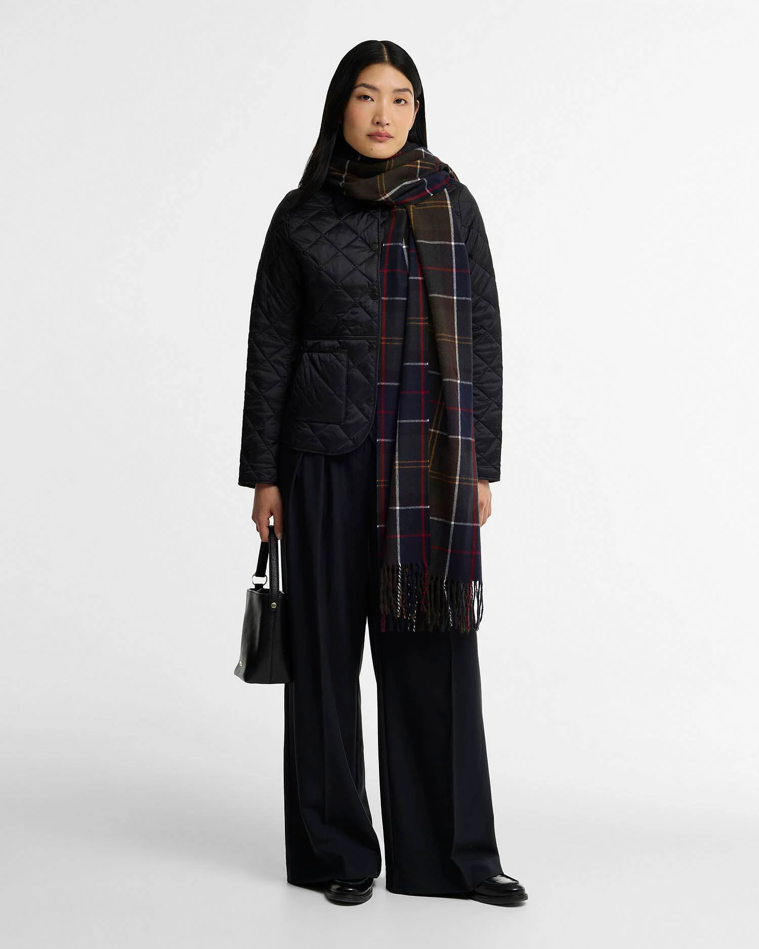 Barbour mantella tartan STAINWAY - immagine 2