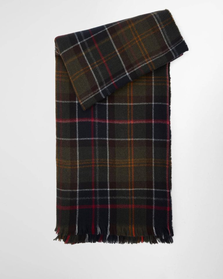 Barbour sciarpa tartan MONTIETH
