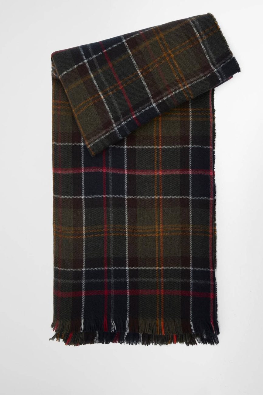 Barbour sciarpa tartan MONTIETH