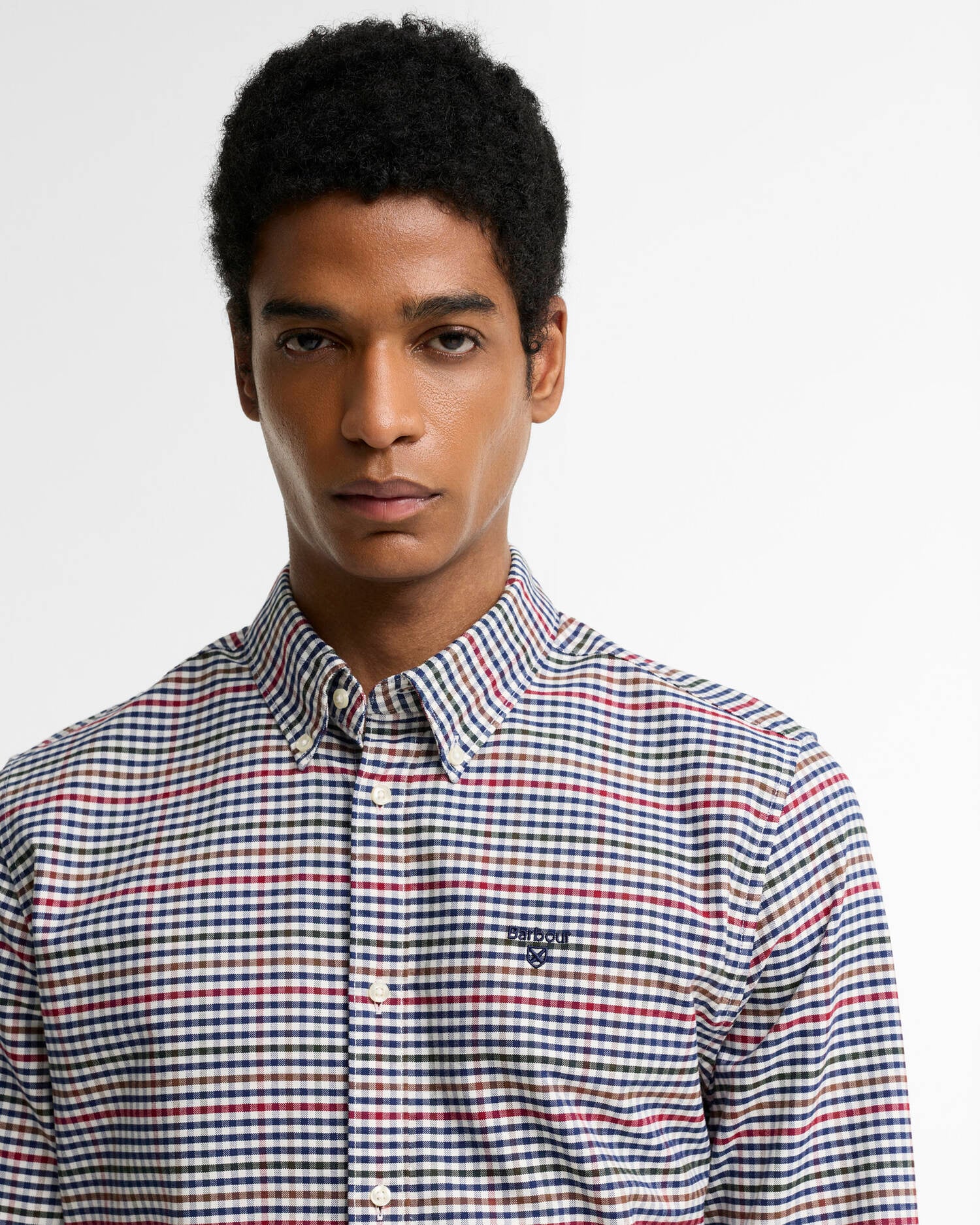 Barbour uomo camicia oxford button down a quadri RICKWOOD - immagine 2