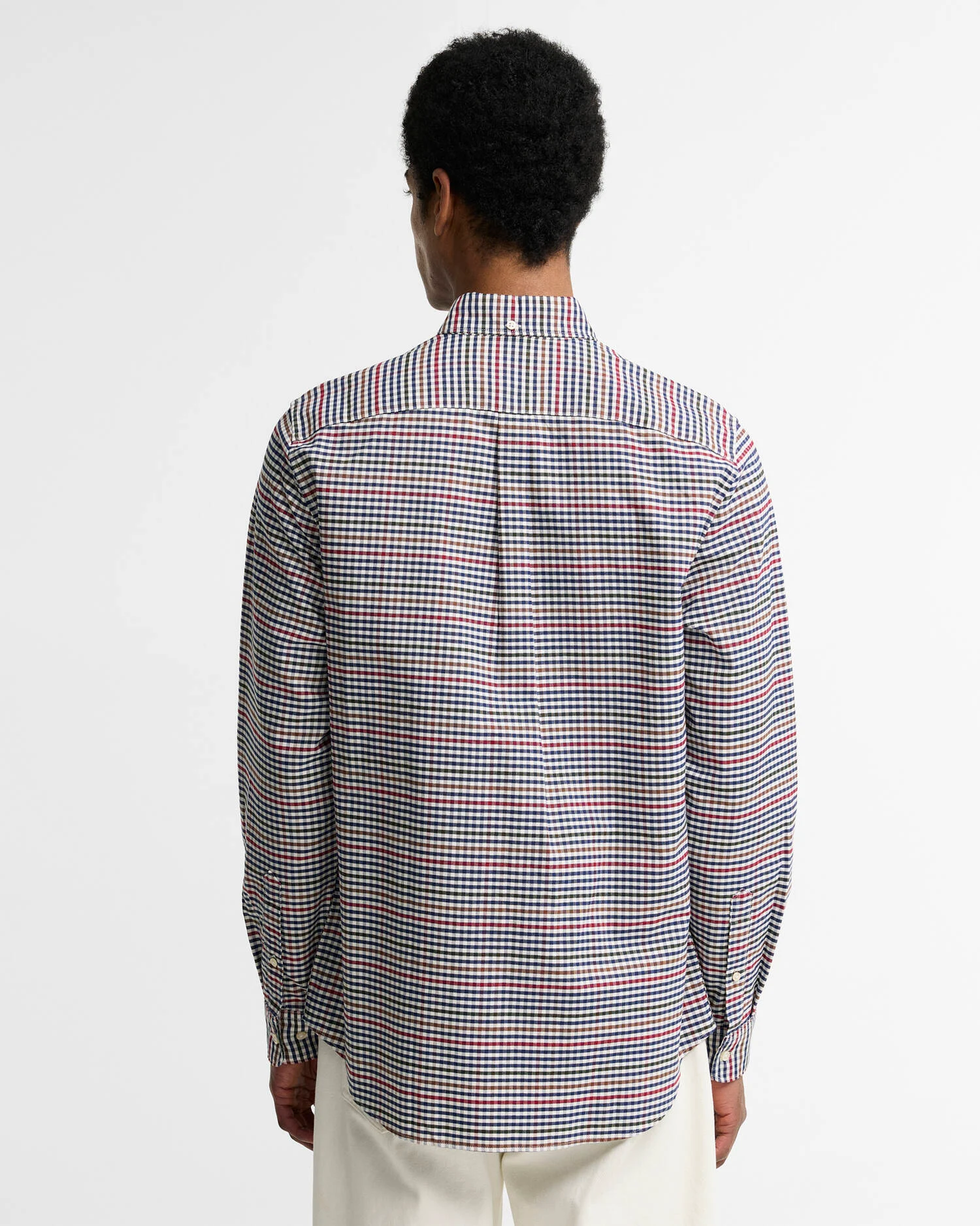 Barbour uomo camicia oxford button down a quadri RICKWOOD - immagine 3