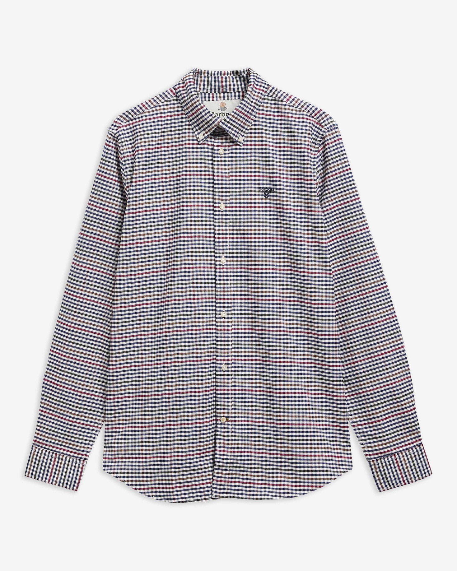 Barbour uomo camicia oxford button down a quadri RICKWOOD - immagine 4