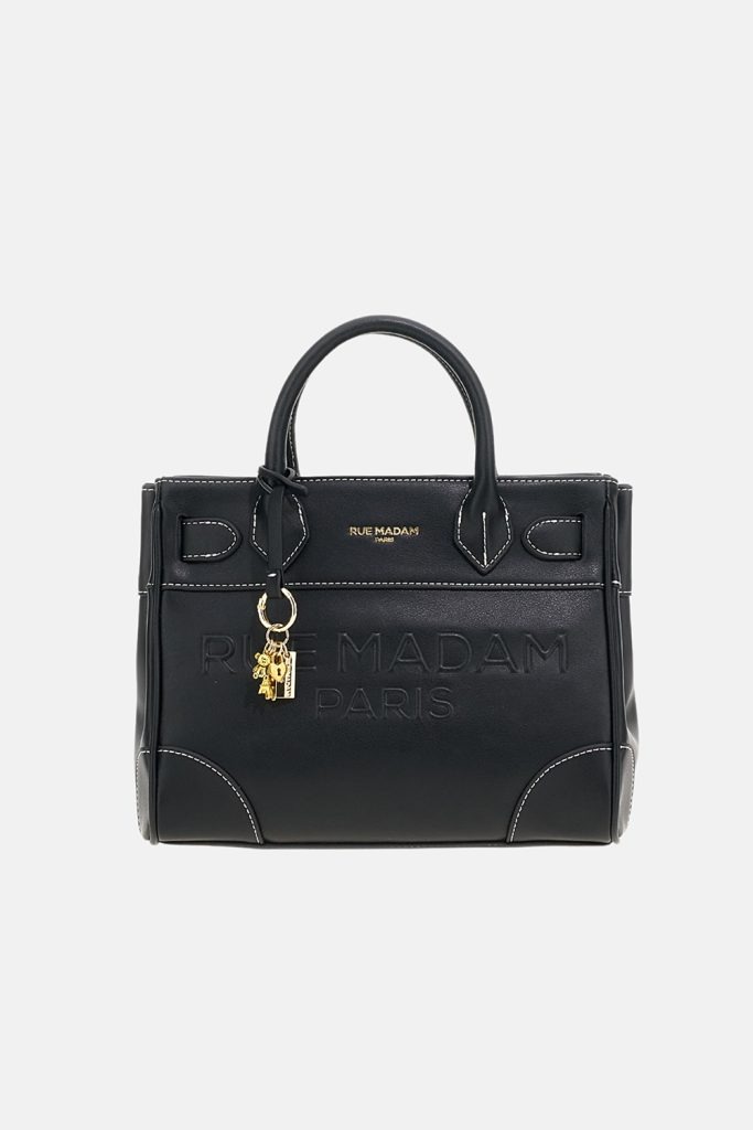 Rue Madam Paris borsa mini tote nera LA MAISON