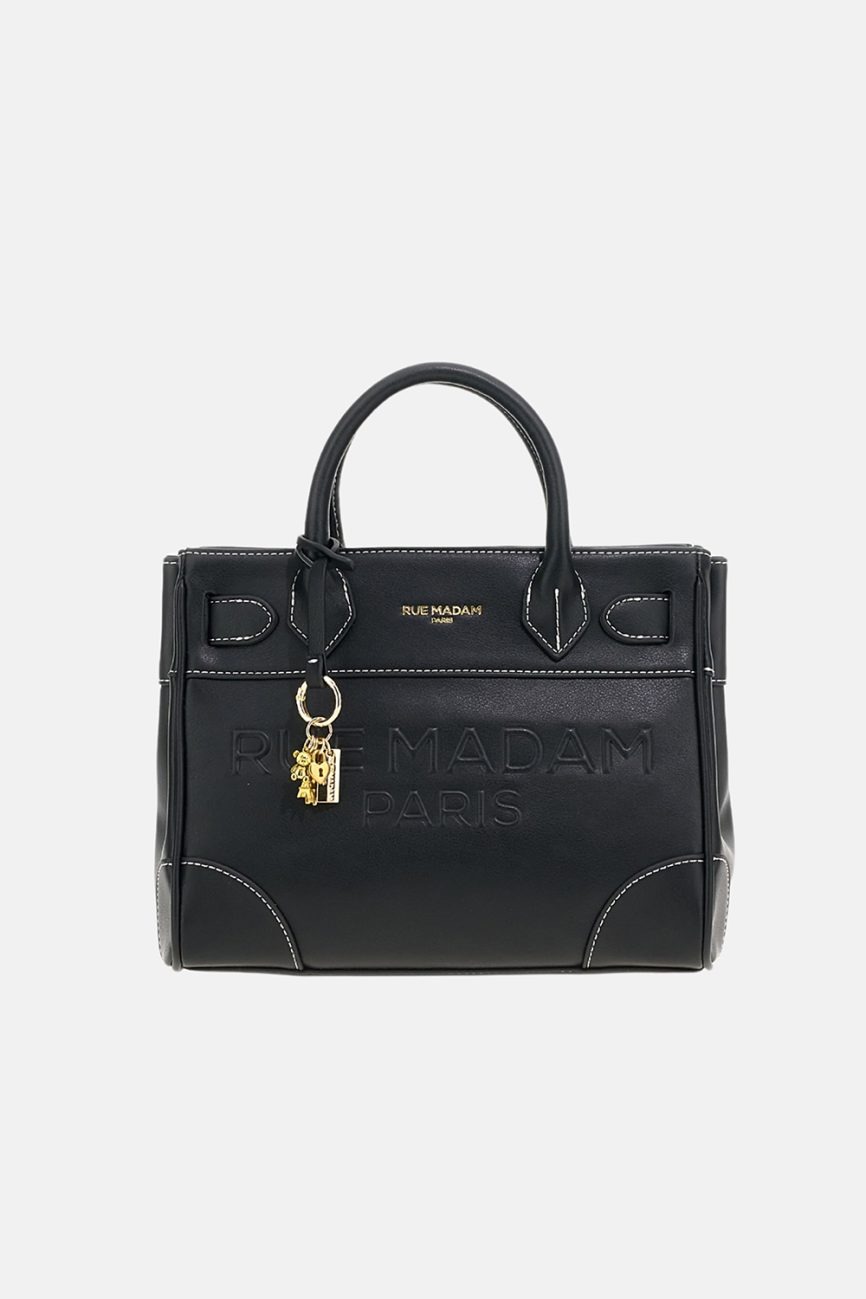 Rue Madam Paris borsa mini tote nera LA MAISON