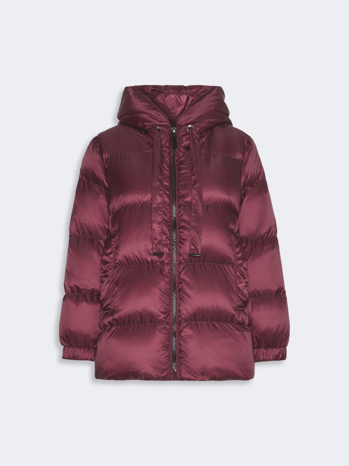 'S Max Mara The Cube piumino in tela antigoccia bordeaux SEIA - immagine 4