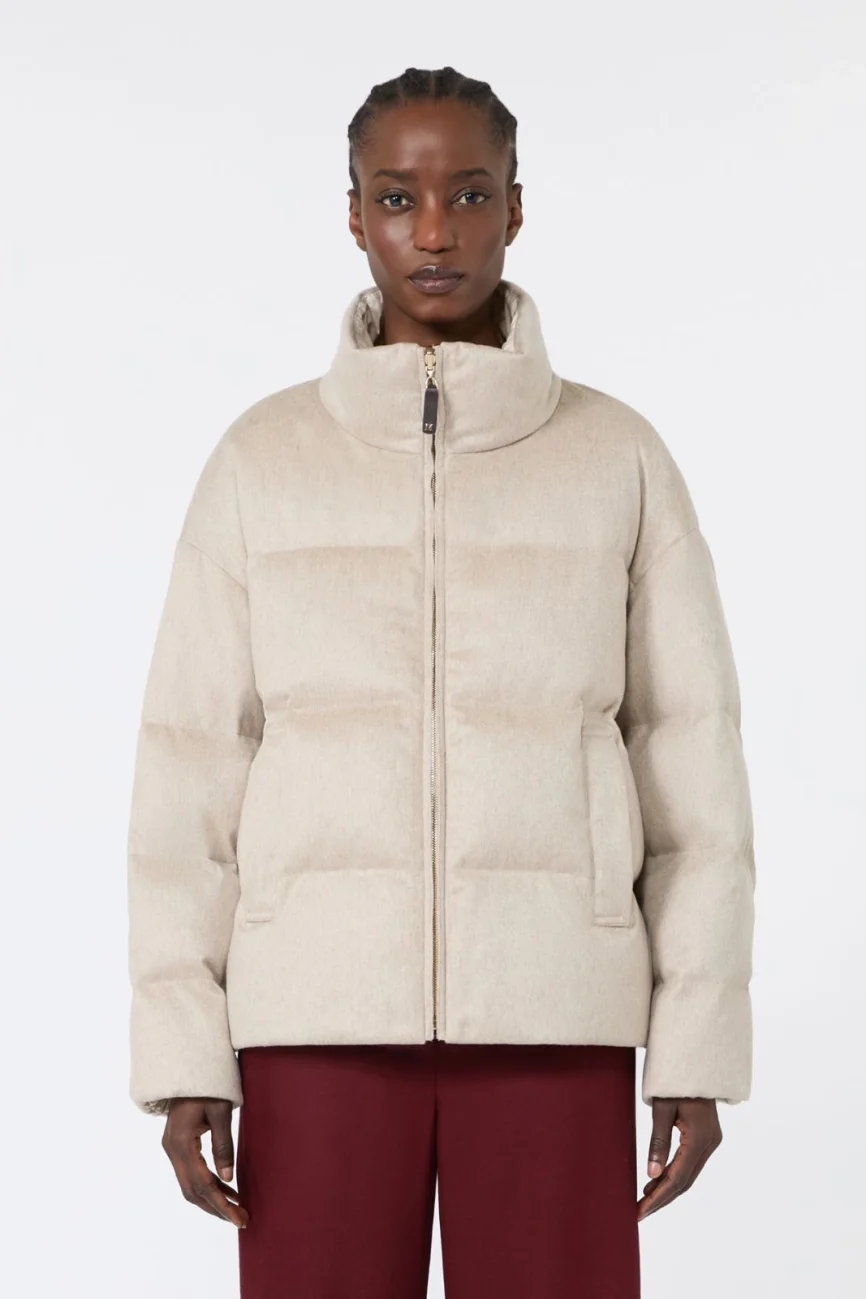 'S Max Mara The Cube imbottito corto reversibile albino MTCDIVINA