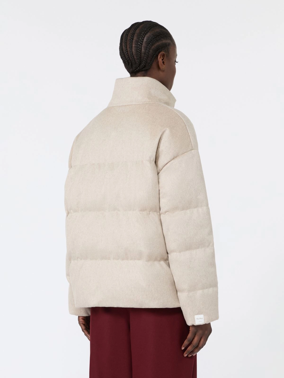'S Max Mara The Cube imbottito corto reversibile albino MTCDIVINA - immagine 4