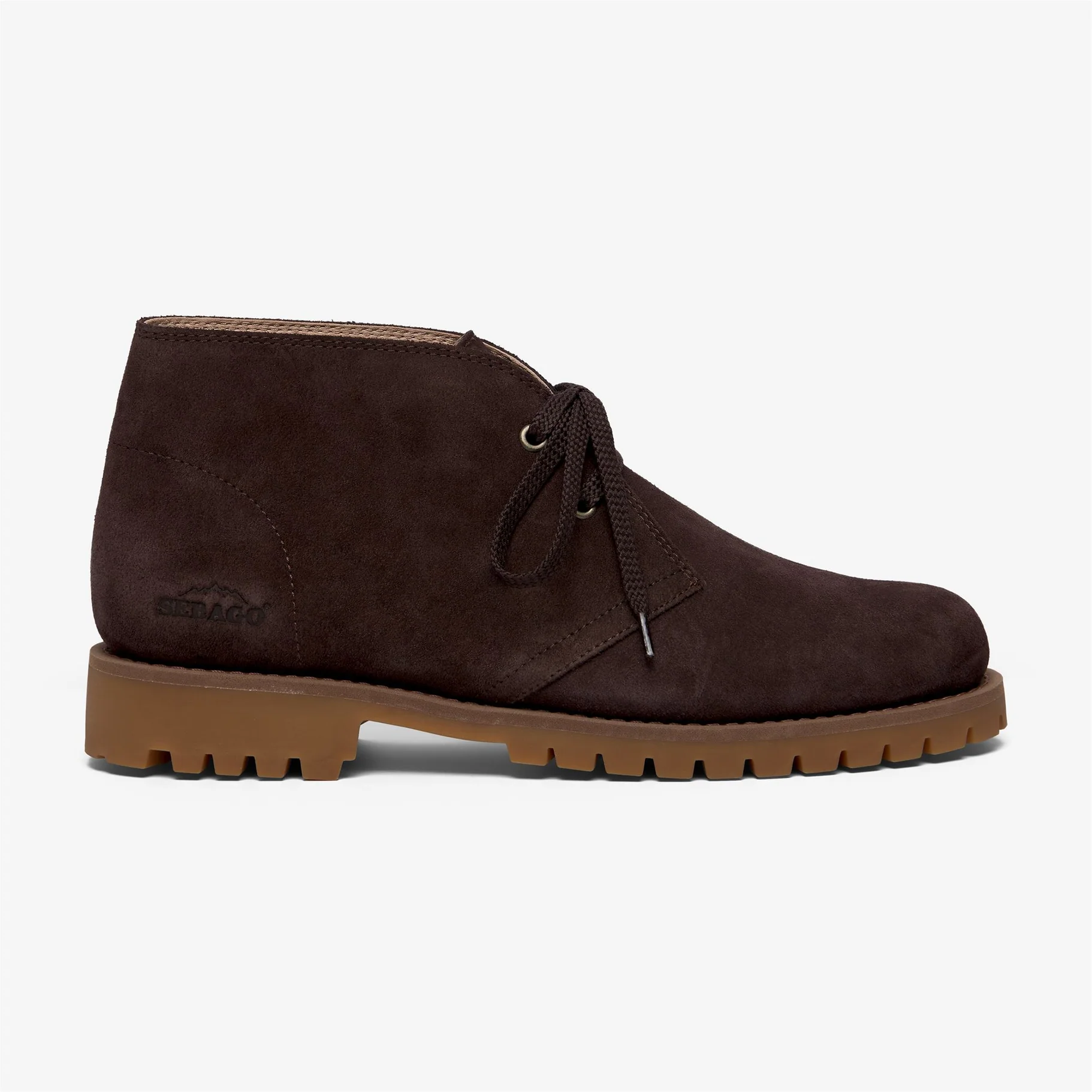 Sebago uomo polacchino scamosciato con carrarmato marrone DOBBY LUG - immagine 5