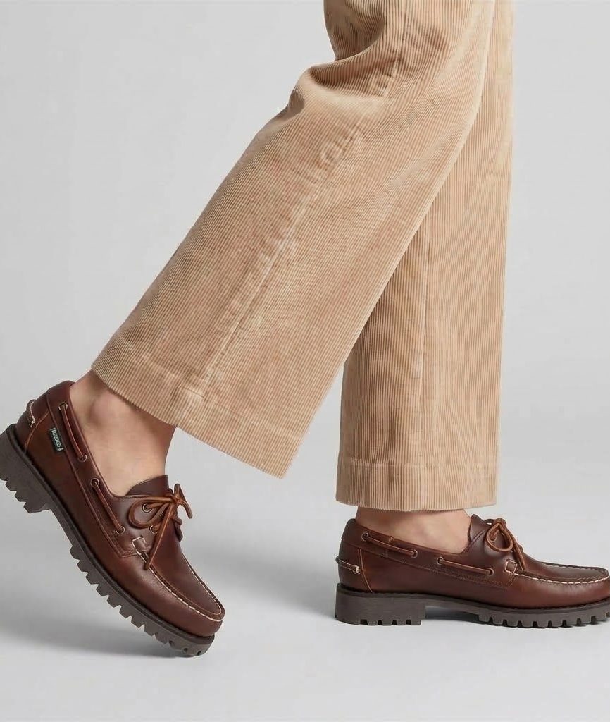 Sebago donna scarpa da barca con carrarmato marrone scura RANGER WAXY