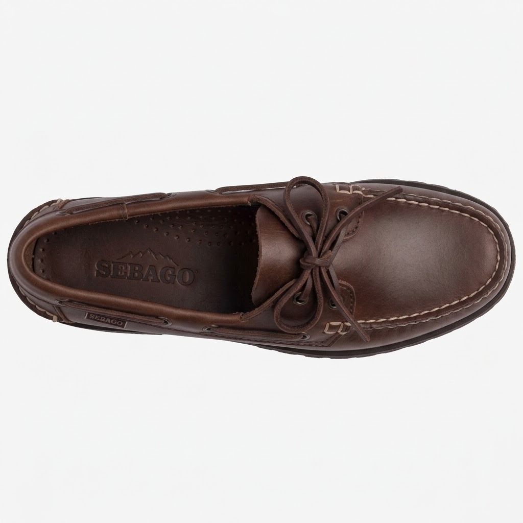 Sebago donna scarpa da barca con carrarmato marrone scura RANGER WAXY - immagine 4