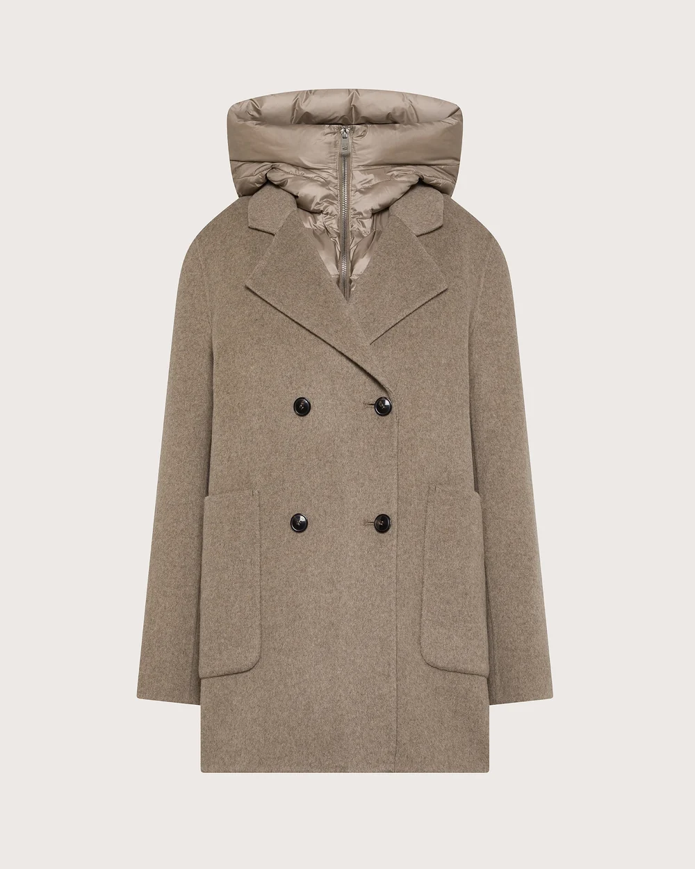 Seventy 19.70 cappotto con interno staccabile beige - immagine 4