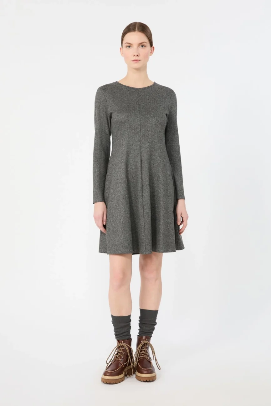 Weekend Max Mara abito in jersey grigio WKDESULE