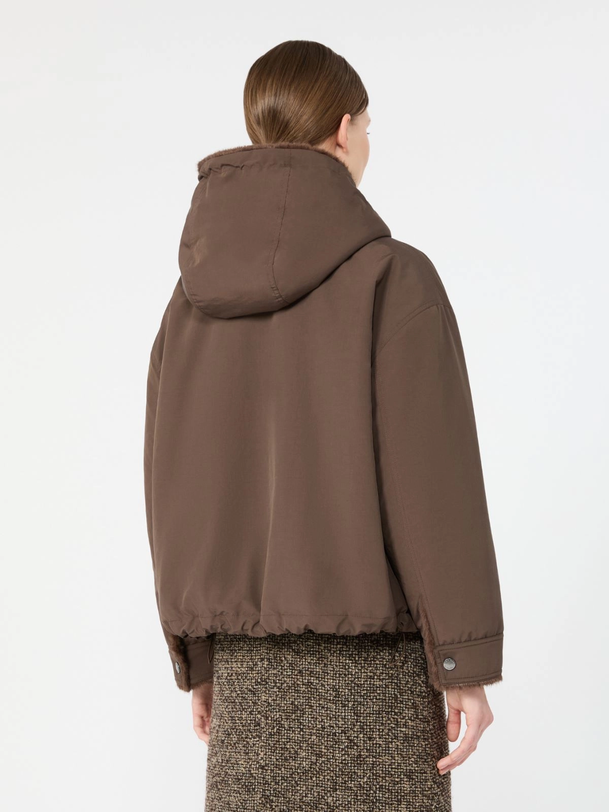 Weekend Max Mara giaccone reversibile antigoccia marrone WKDZANNA - immagine 5