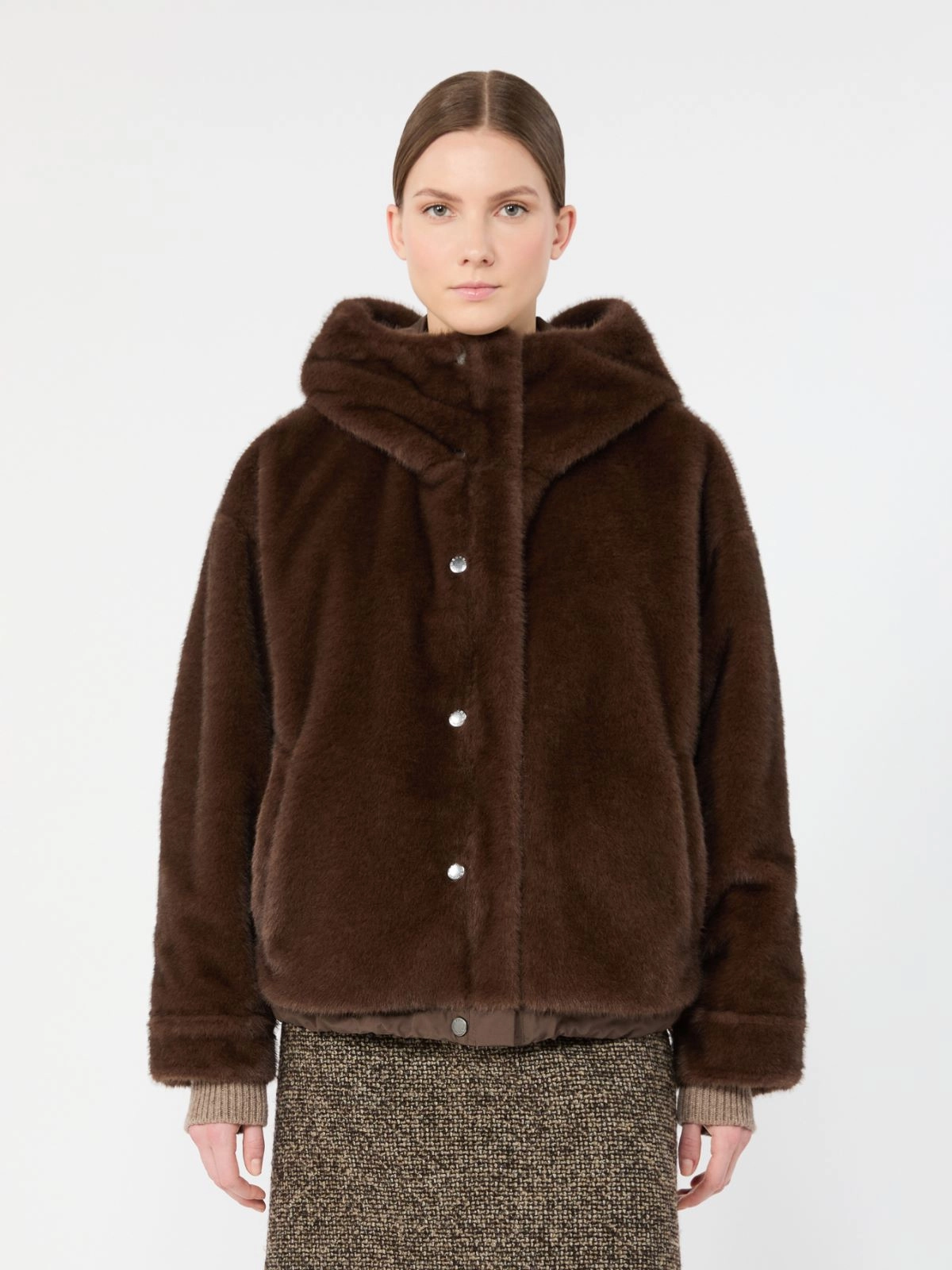 Weekend Max Mara giaccone reversibile antigoccia marrone WKDZANNA - immagine 2
