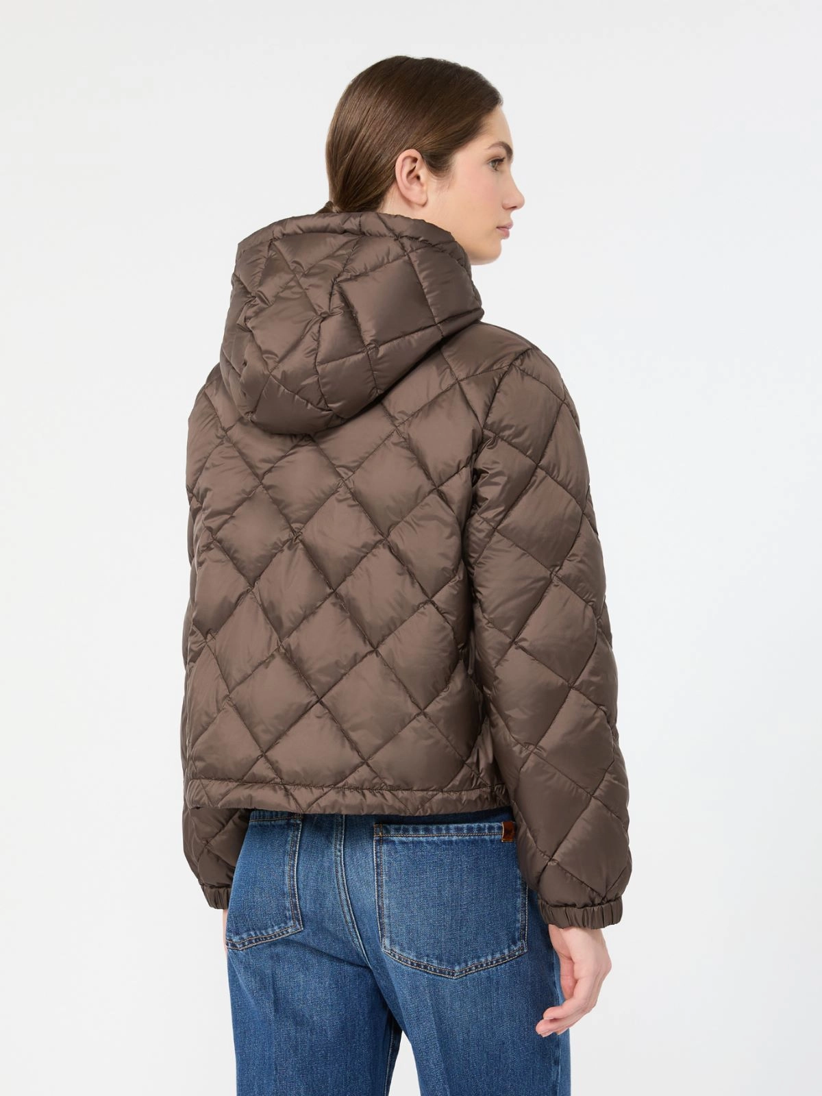 Weekend Max Mara giacca imbottita marrone castagna WKDERIS - immagine 3