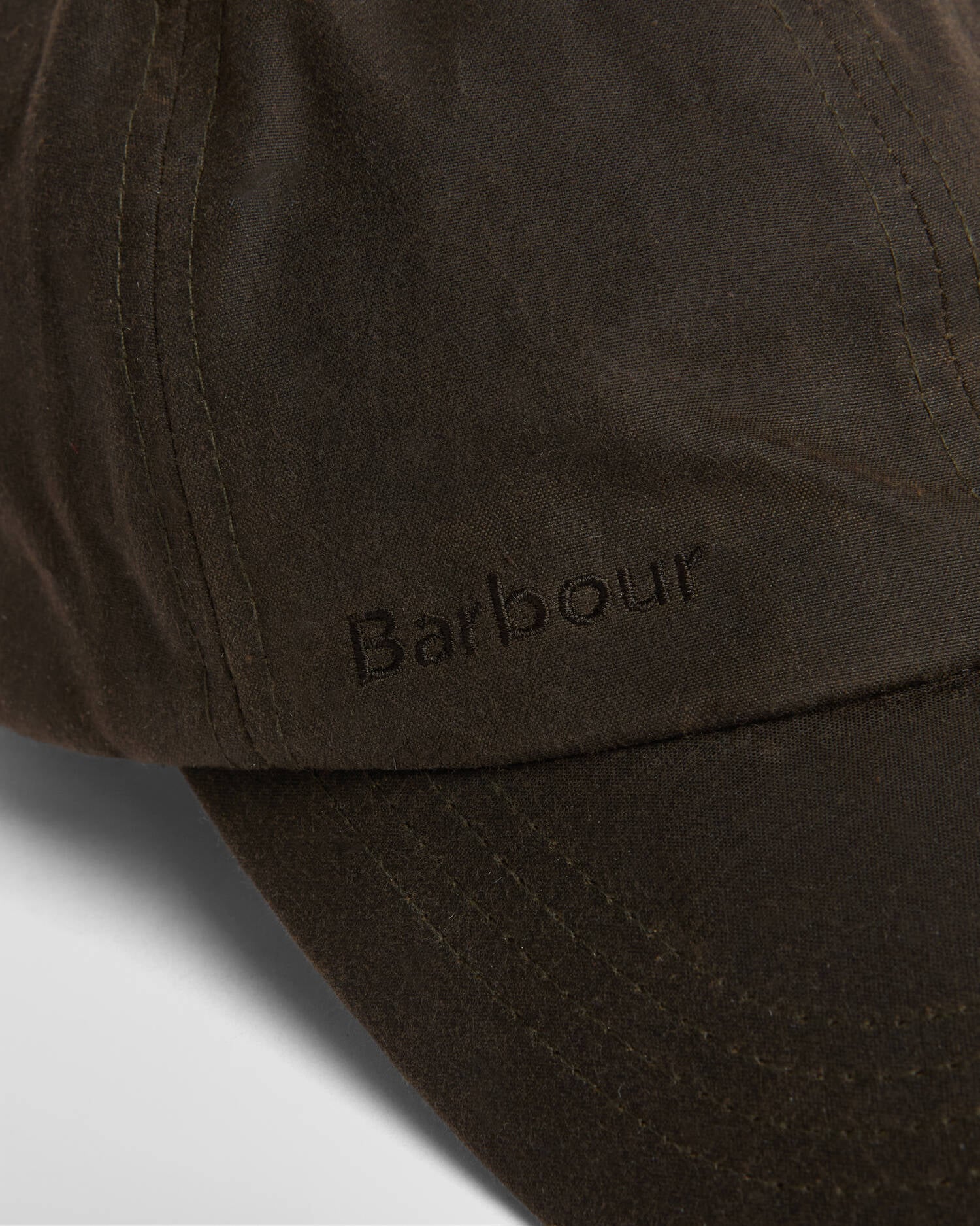 Barbour cappello cotone cerato verde - immagine 2