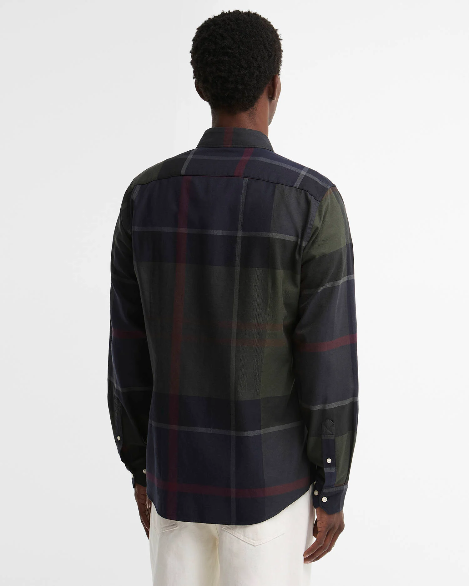 Barbour uomo camicia button down a quadri DUNOON - immagine 3