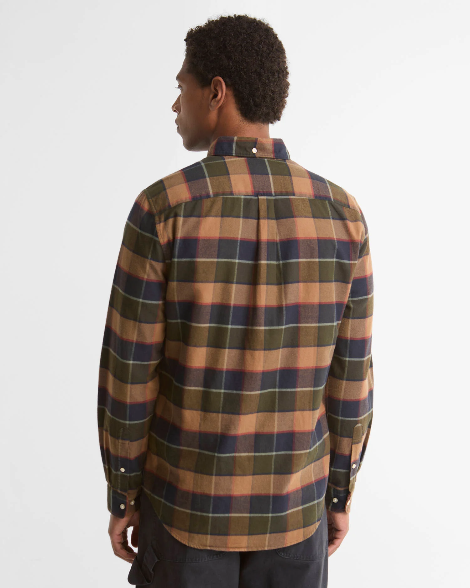 Barbour uomo camicia button down a quadri VALLEY - immagine 3