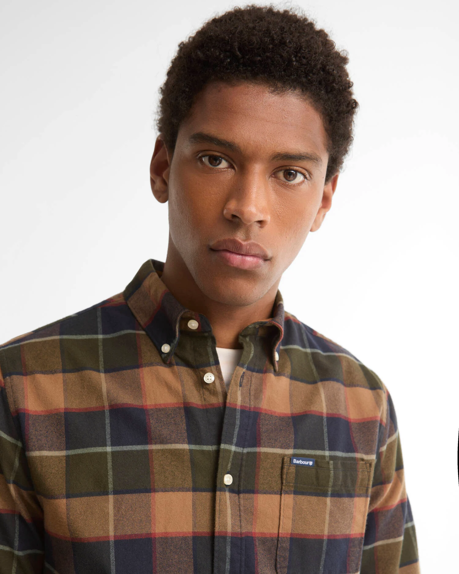 Barbour uomo camicia button down a quadri VALLEY - immagine 2