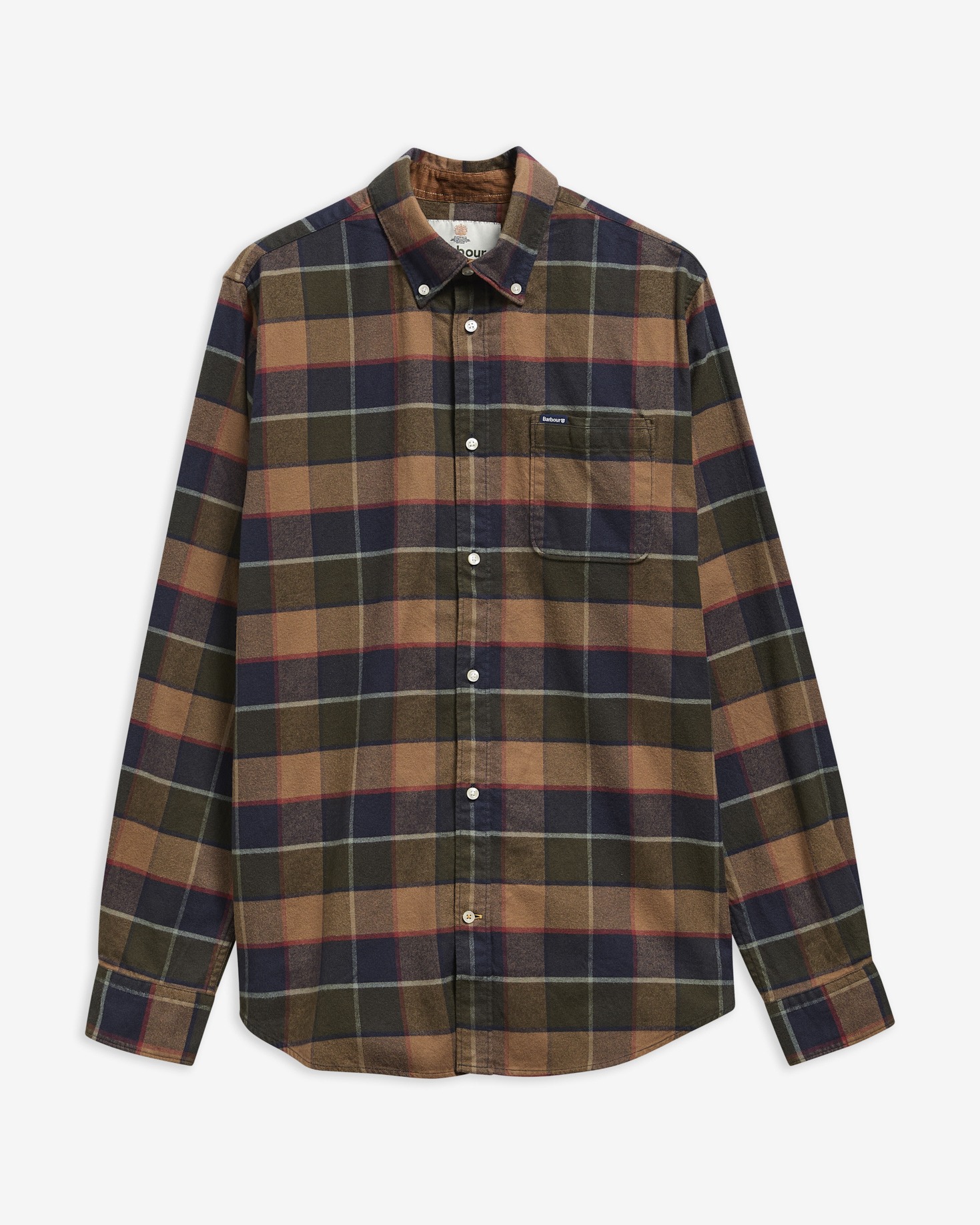Barbour uomo camicia button down a quadri VALLEY - immagine 4