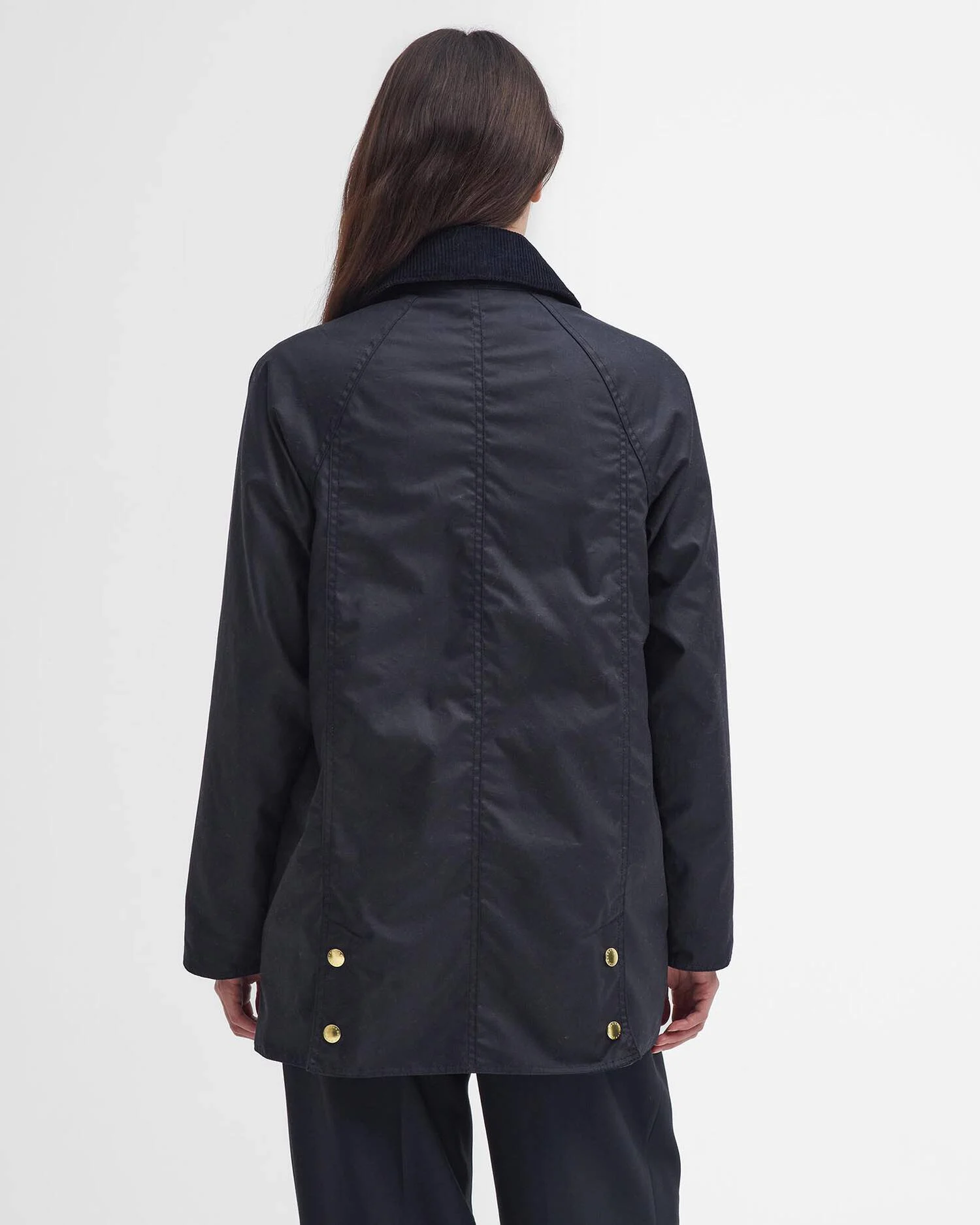 Barbour donna giacca cerata blu MODERN BEADNELL - immagine 3