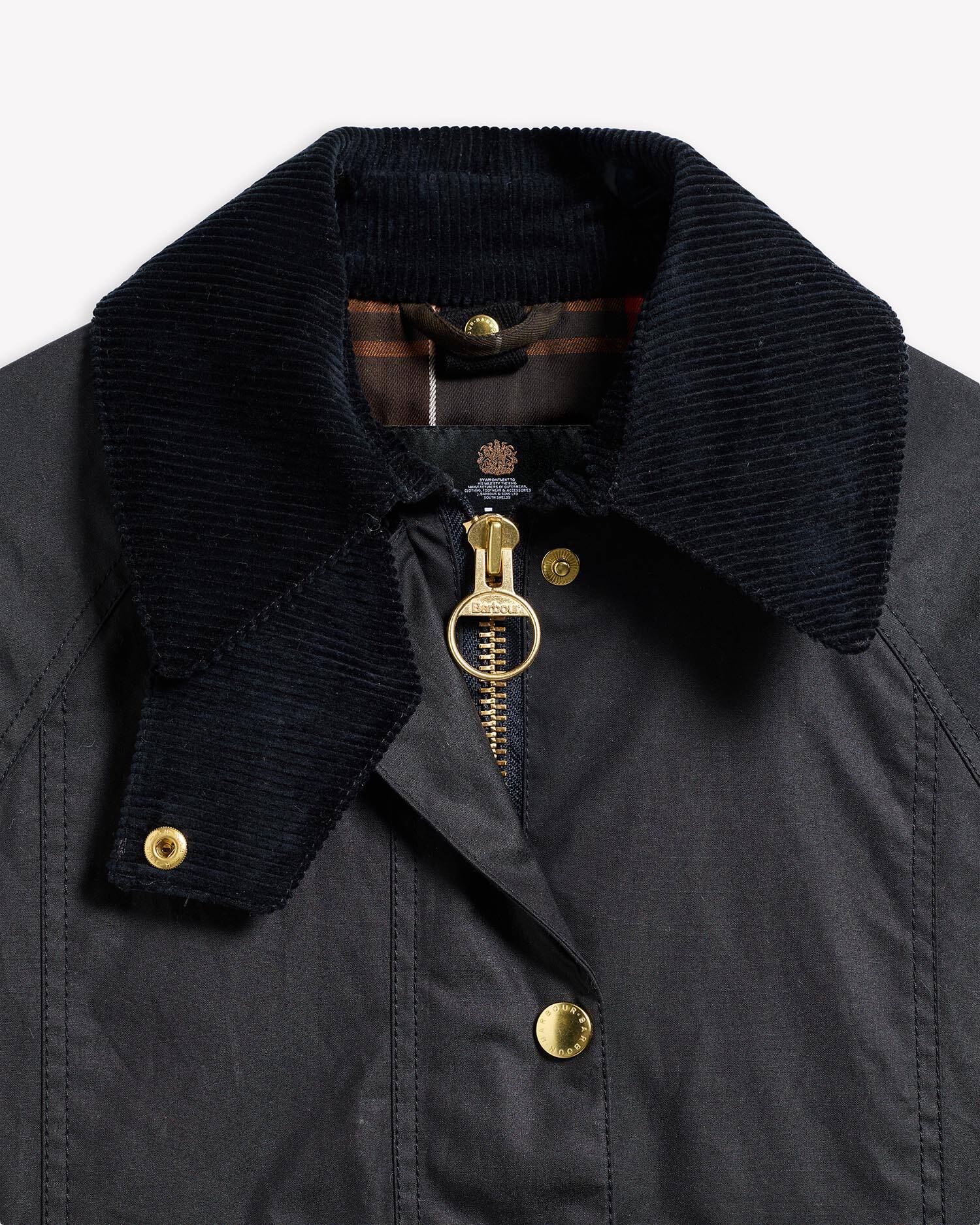 Barbour donna giacca cerata blu MODERN BEADNELL - immagine 2