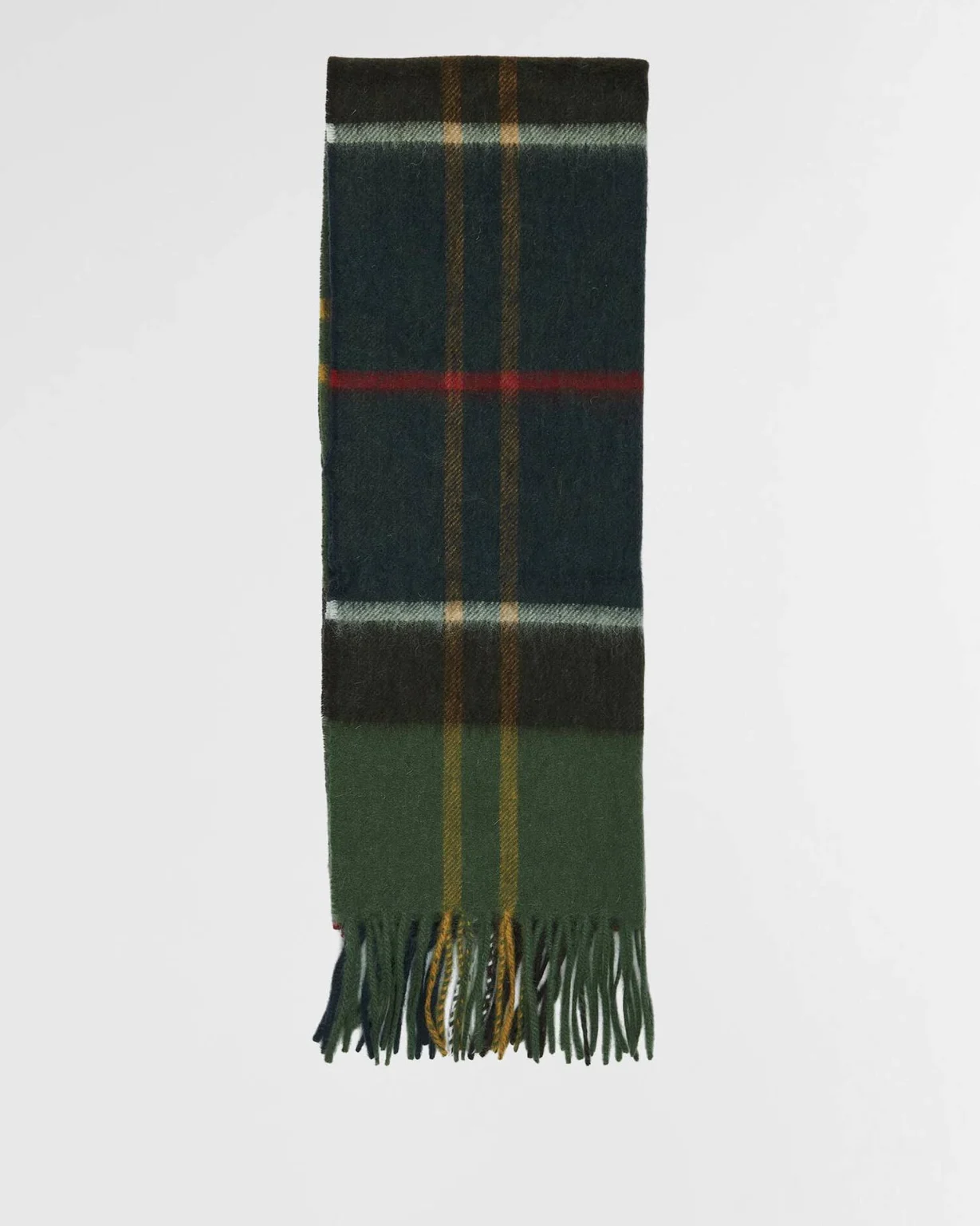Barbour sciarpa tartan in lana e cashmere CARRBRIDGE