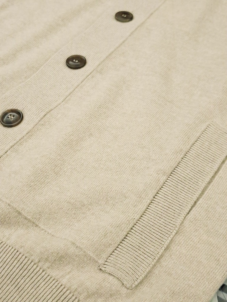 Filippo De Laurentiis maglia cardigan in lana e cashmere beige - immagine 3