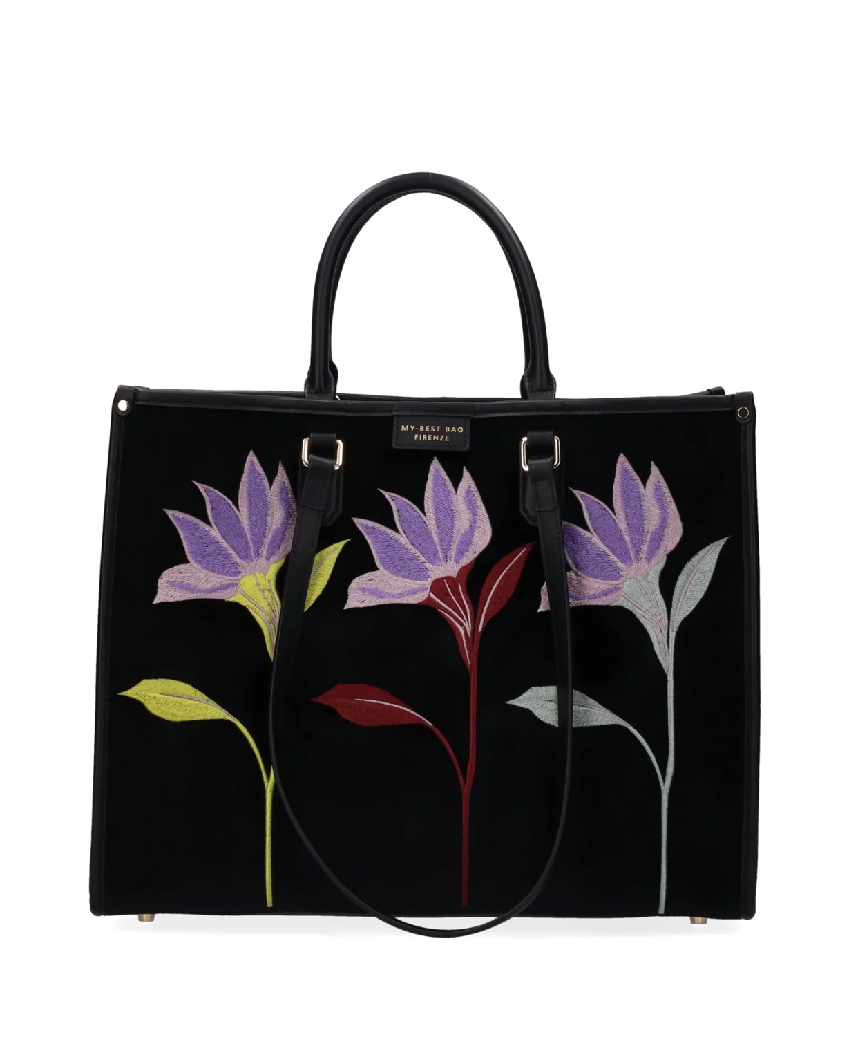 My Best Bag borsa tote in tessuto nera ATENA ESSENCE