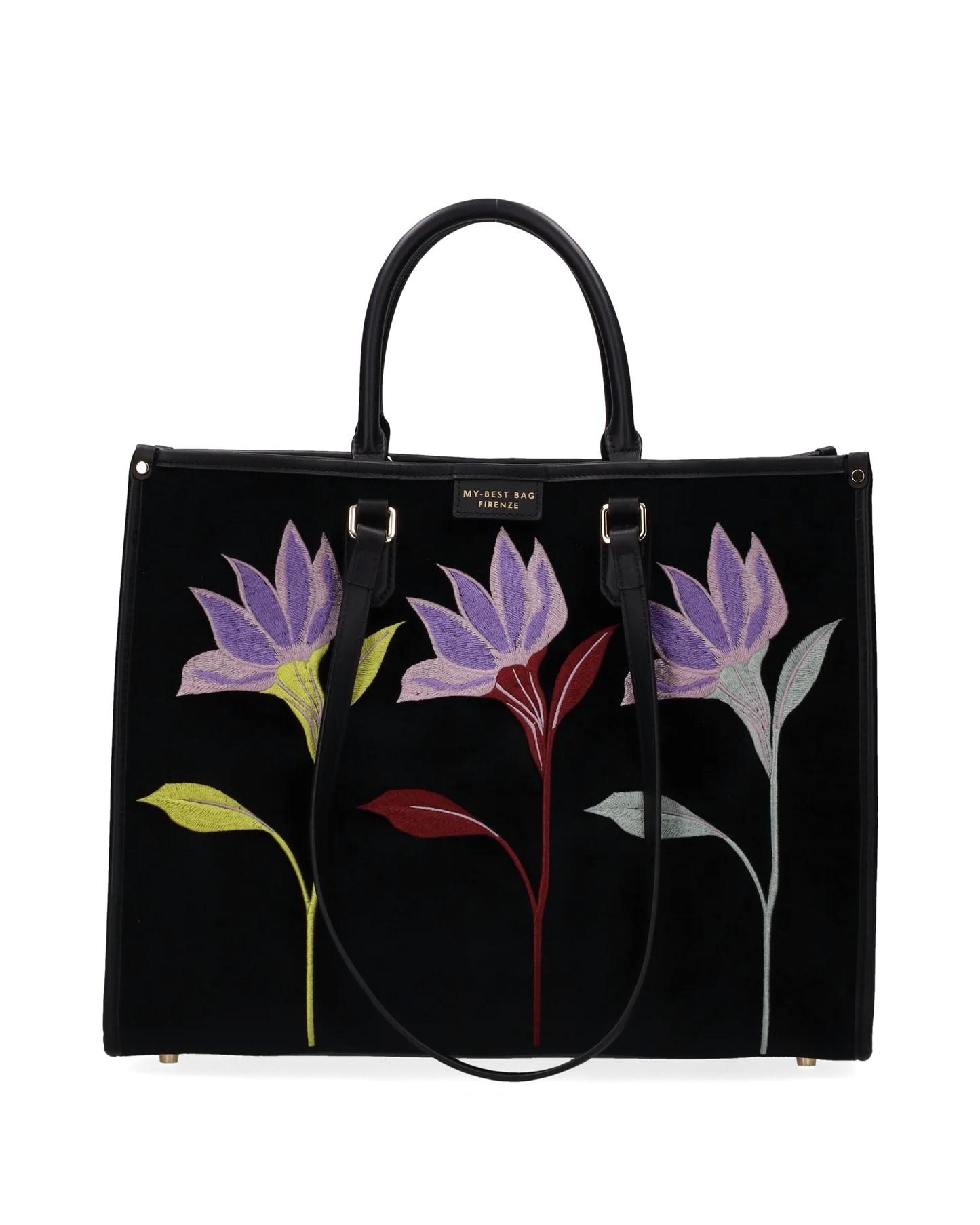 My Best Bag borsa tote in tessuto nera ATENA ESSENCE