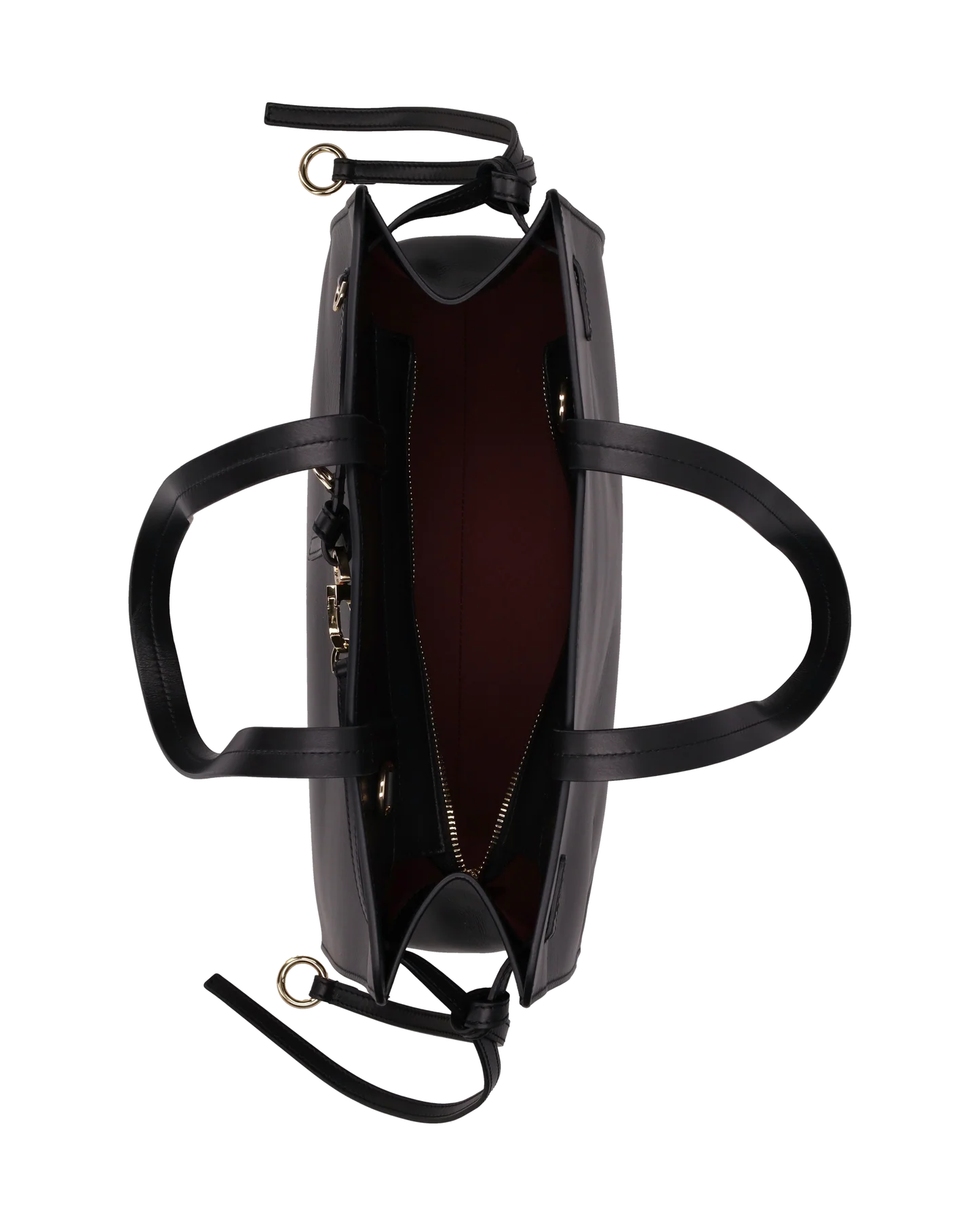 My Best Bag borsa a spalla in nappa nera DEMETRA BIG - immagine 3