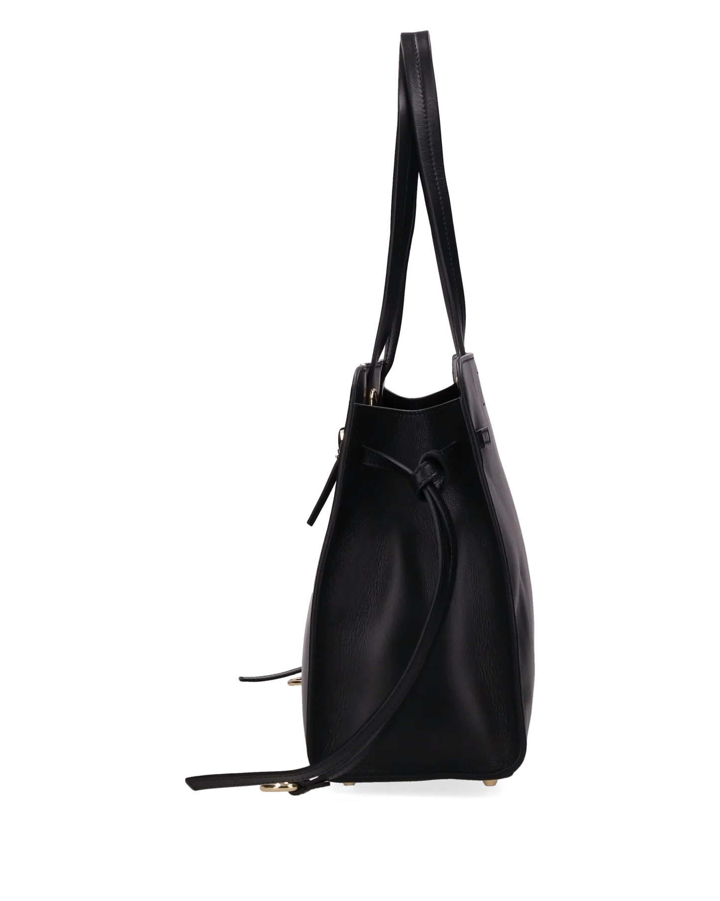 My Best Bag borsa a spalla in nappa nera DEMETRA BIG - immagine 4