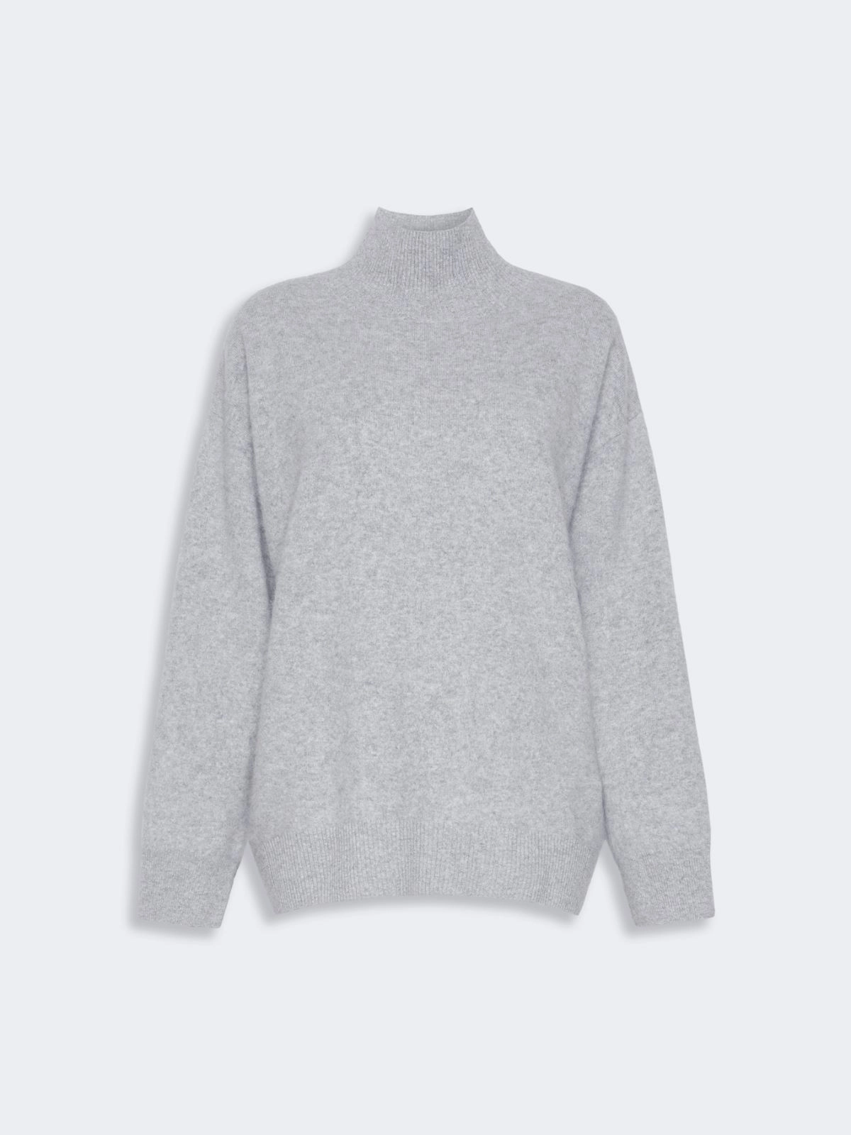 'S Max Mara maglia dolcevita in lana garzata grigia SMMDANZA - immagine 3