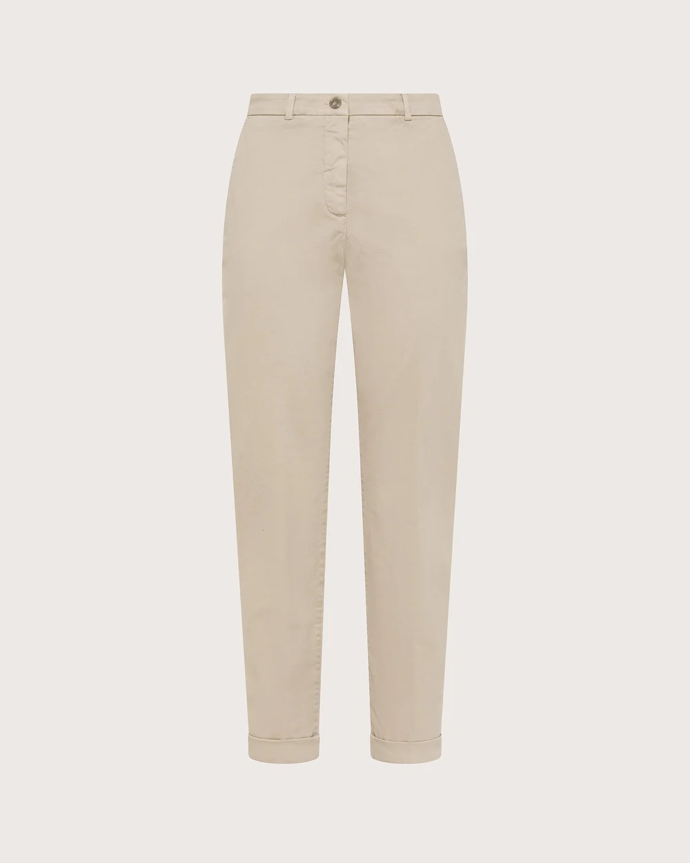 Seventy 19.70 pantalone chino in gabardina elasticizzata beige - immagine 4