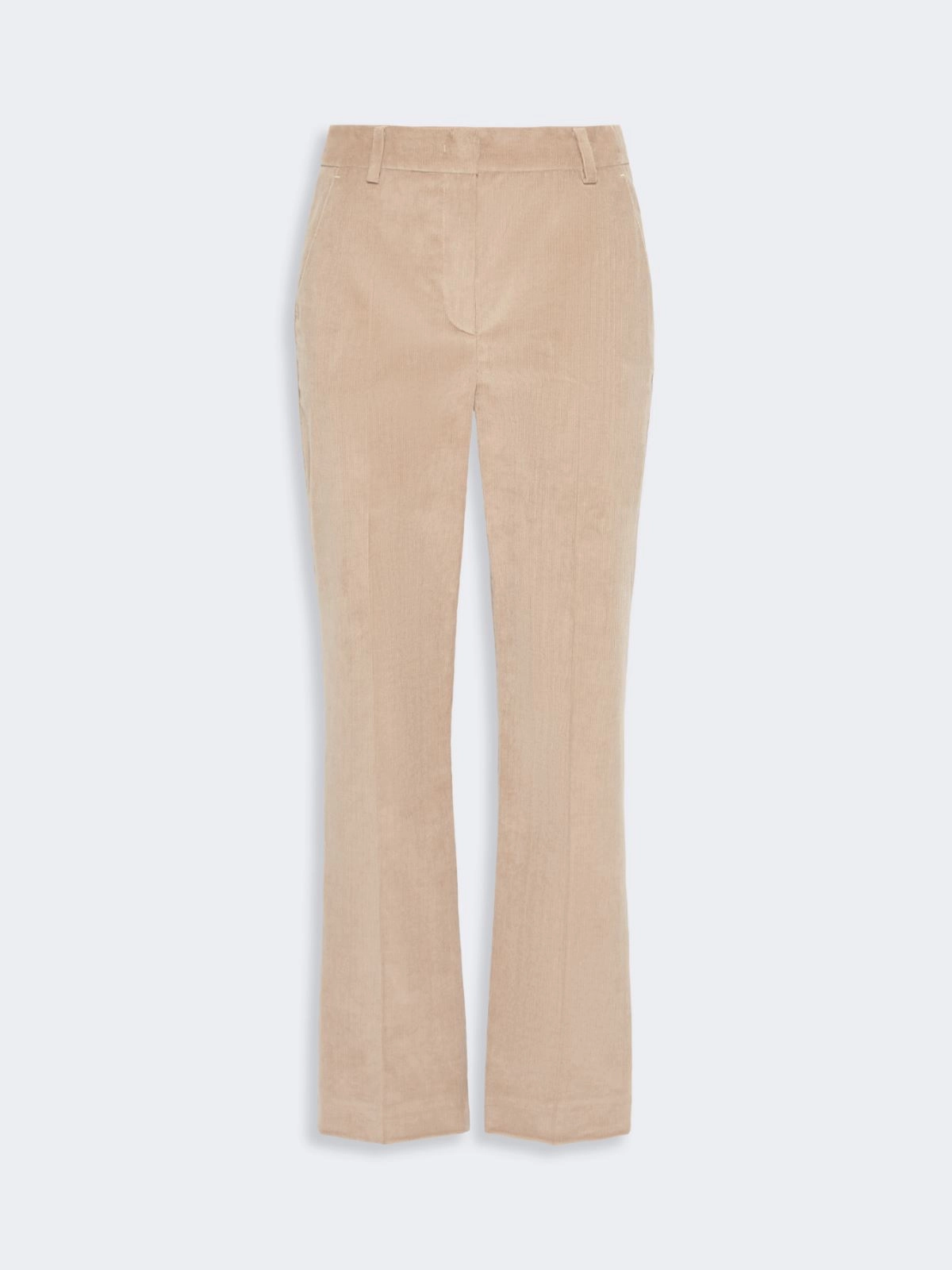 Weekend Max Mara pantalone in velluto beige cachà WKDMARRUCA - immagine 3